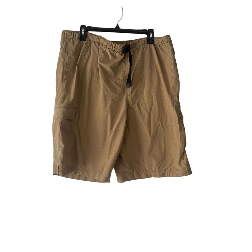 Alpine Design Men's Size XL Tan Cargo Belted‎ Outdoor Shorts